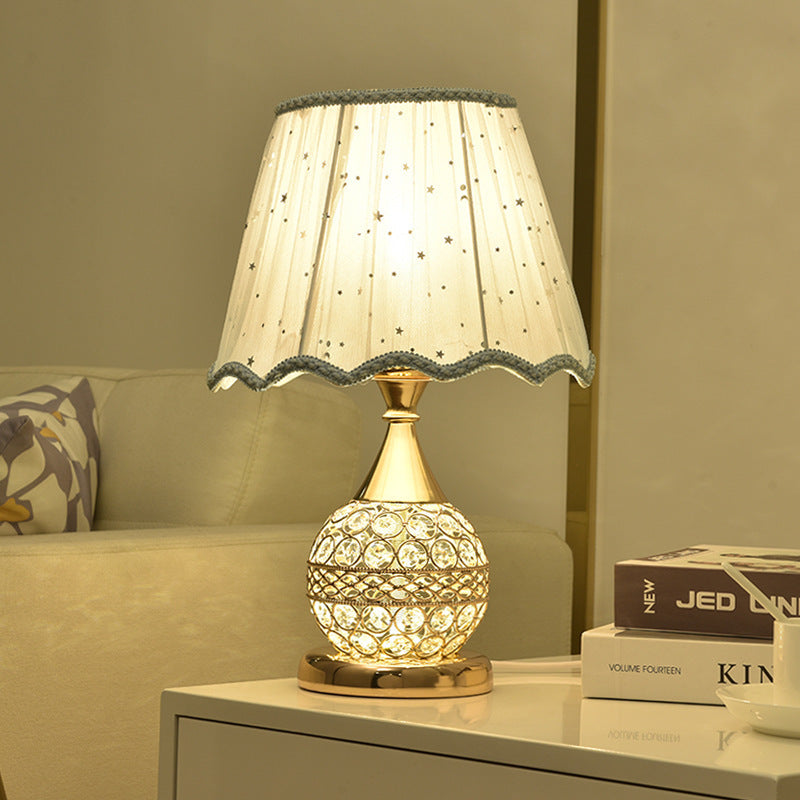 Crystal Bedside Lamp