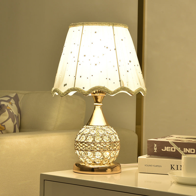 Crystal Bedside Lamp