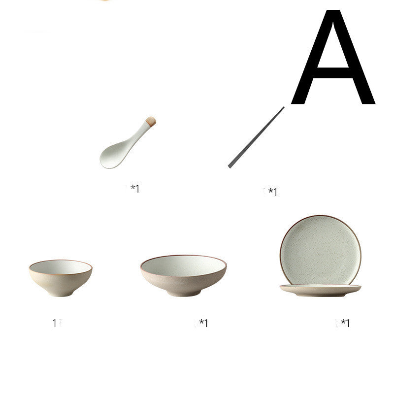 Japanese Ceramic Tableware Set