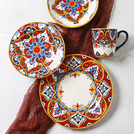 American Ceramic Plate Set