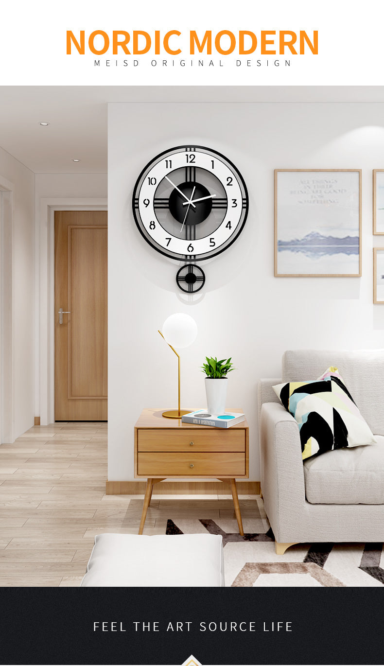 Creative Silent Wall Clock