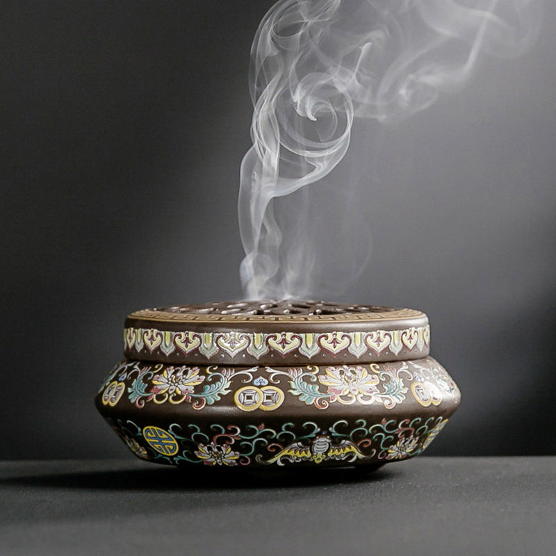 Cloisonne Incense Burner