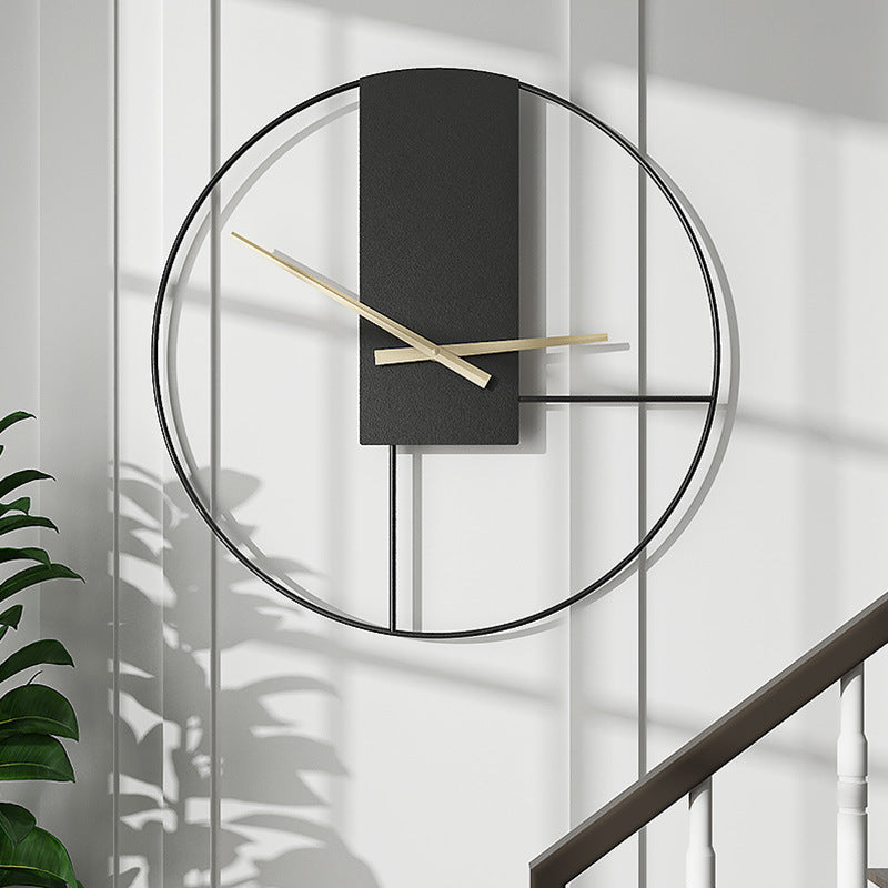 Wrought Iron Wall Clock