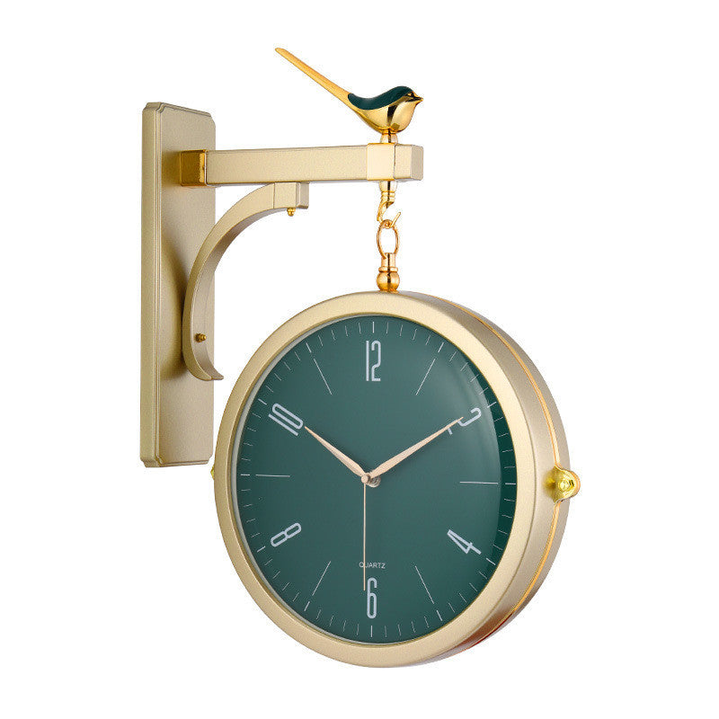 Nordic Double-Sided Wall Clock