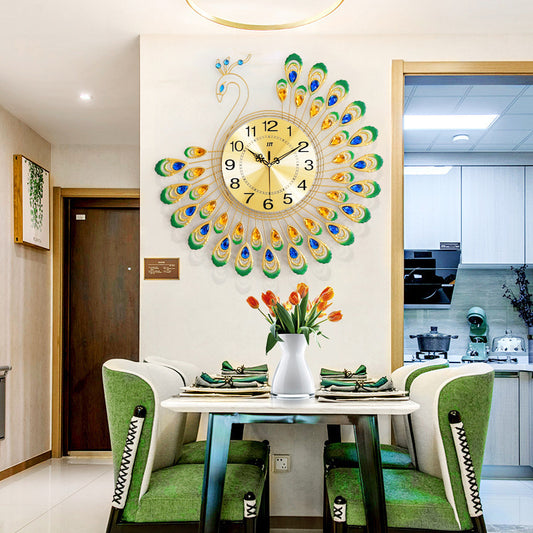 Peacock Wall Clock