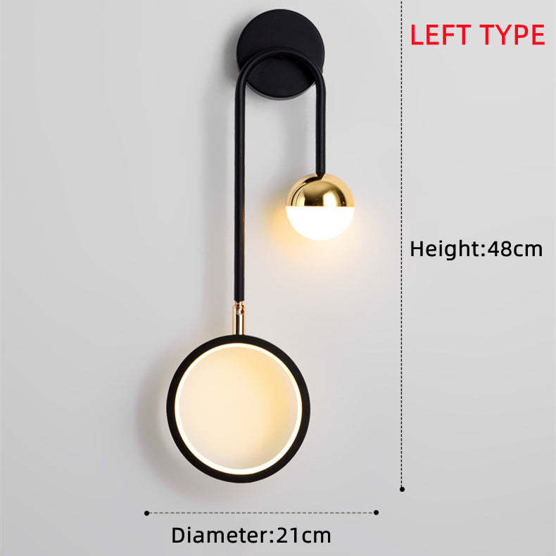 Simple Bedside Wall Lamp