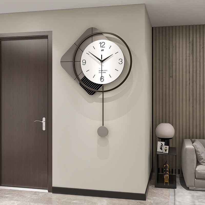 Light Luxury Iron Wall Clock