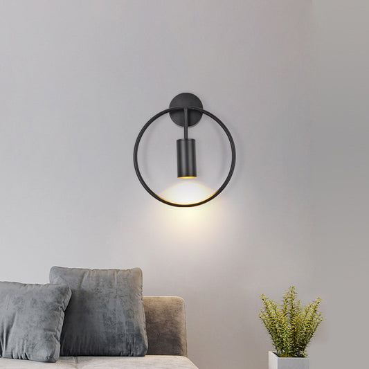 Round Golden Wall Lamp