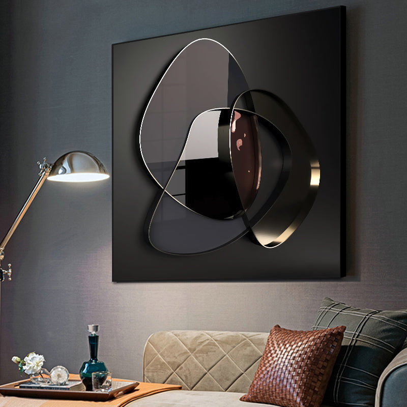 Modern Abstract 3D Metal Wall Art