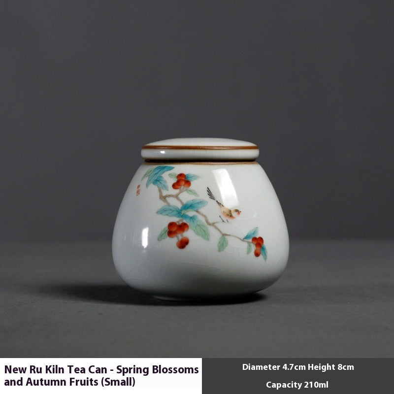 Ru Ware Ceramic Tea Jar