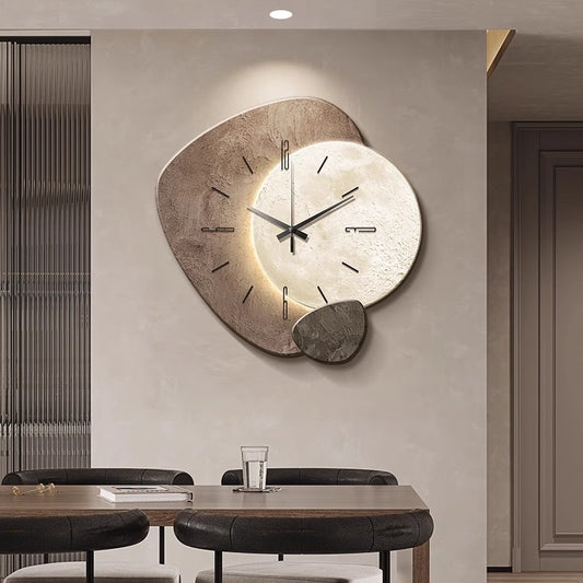 Lucky Stone Wall Clock