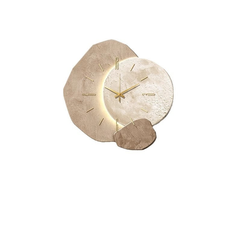 Lucky Stone Wall Clock