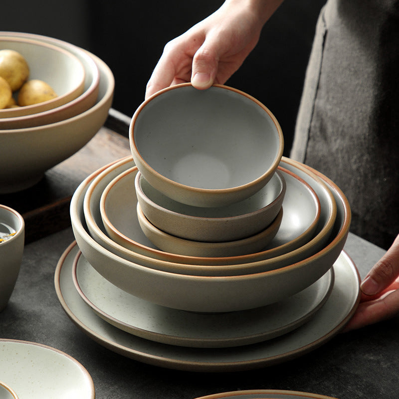 Japanese Ceramic Tableware Set