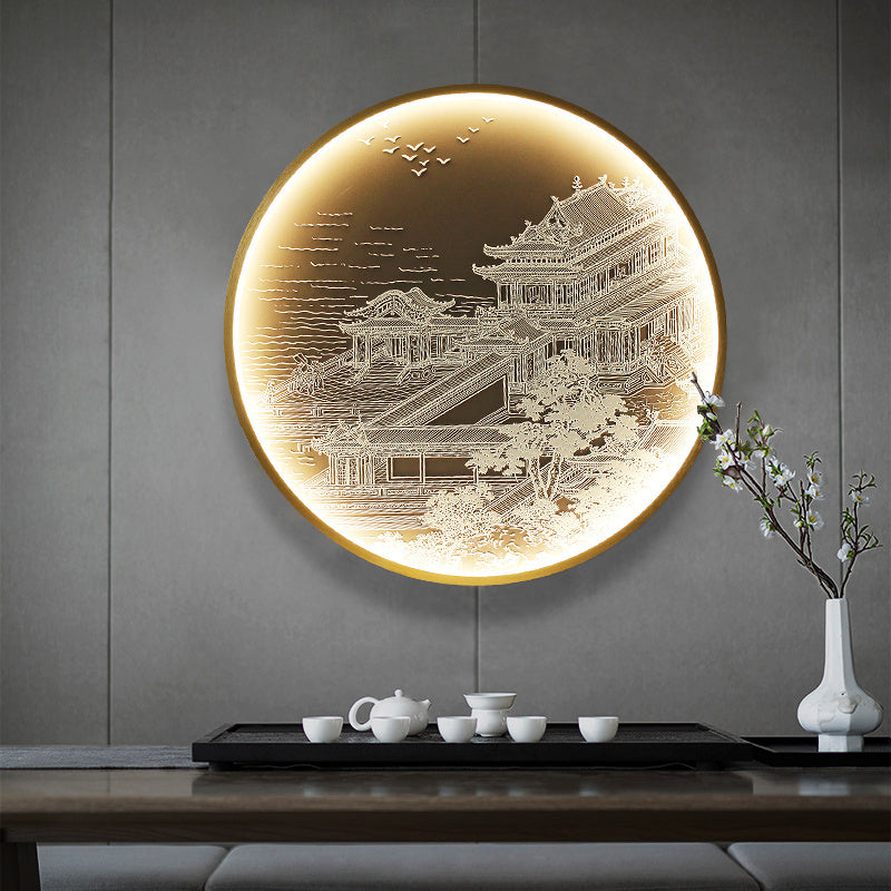 3D Relief Decorative Wall Lamp