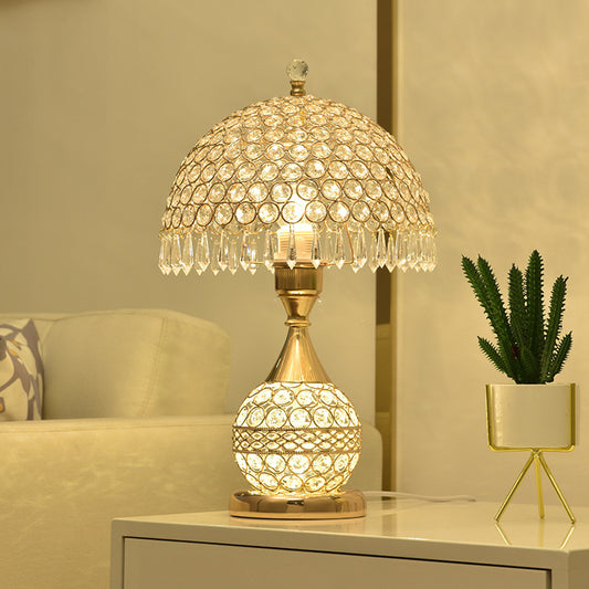 Crystal Bedside Lamp