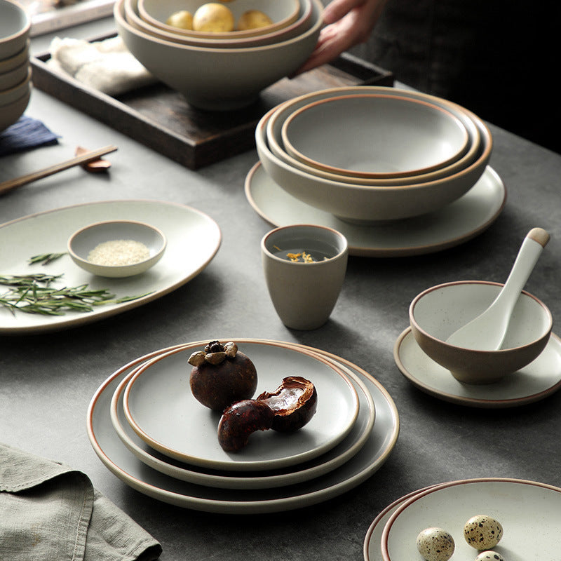 Japanese Ceramic Tableware Set