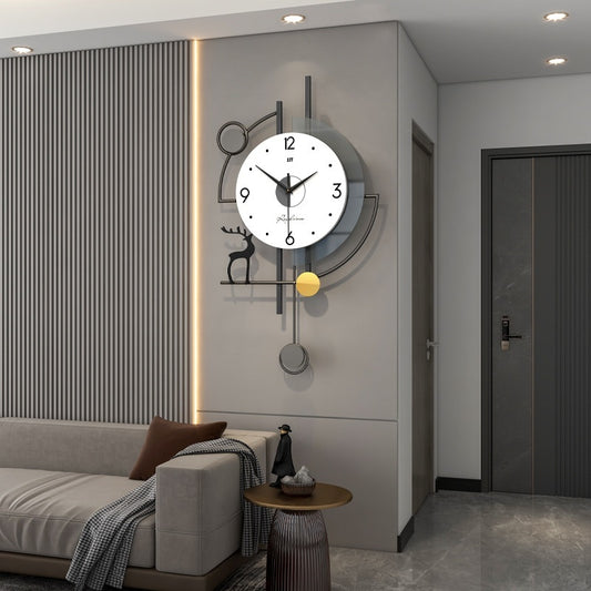 Custom Nordic Modern Wall Clock