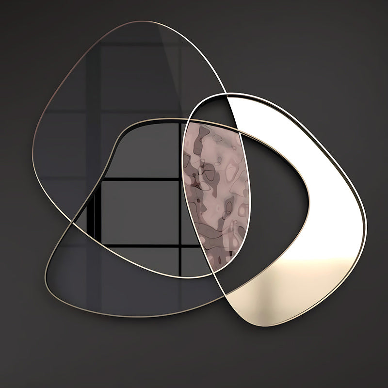 Modern Abstract 3D Metal Wall Art