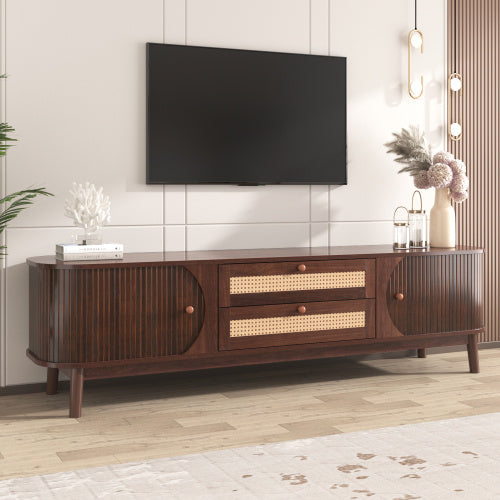 Rattan TV Stand