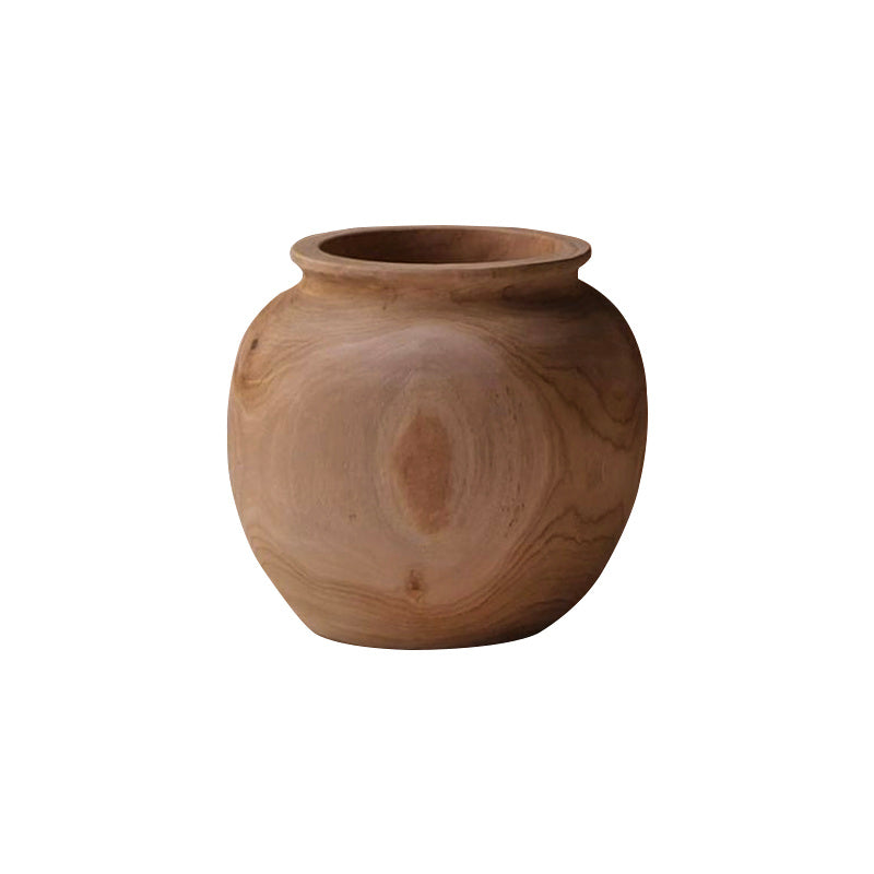 Retro Wooden Vase